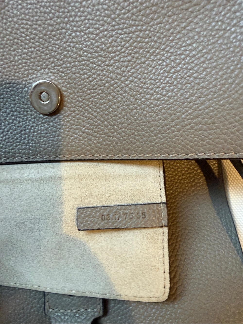 Chloe Gray Faye Leather Crossbody Bag - Picture 8 of 8